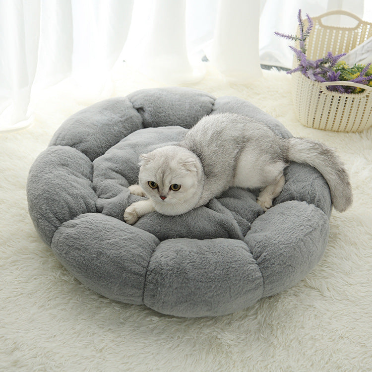 Soft Cushion Round Dog Nest Cat Bed