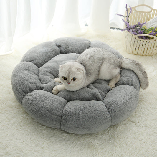 Soft Cushion Round Dog Nest Cat Bed