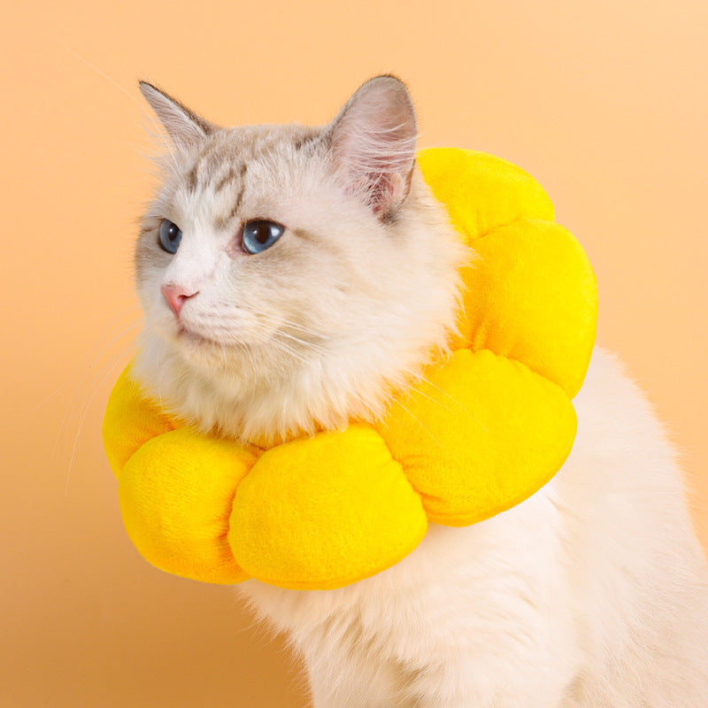 Sunflower Shame Collar Protection Cover